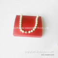 Red Necklace Box with Arched Top (PP-44D)